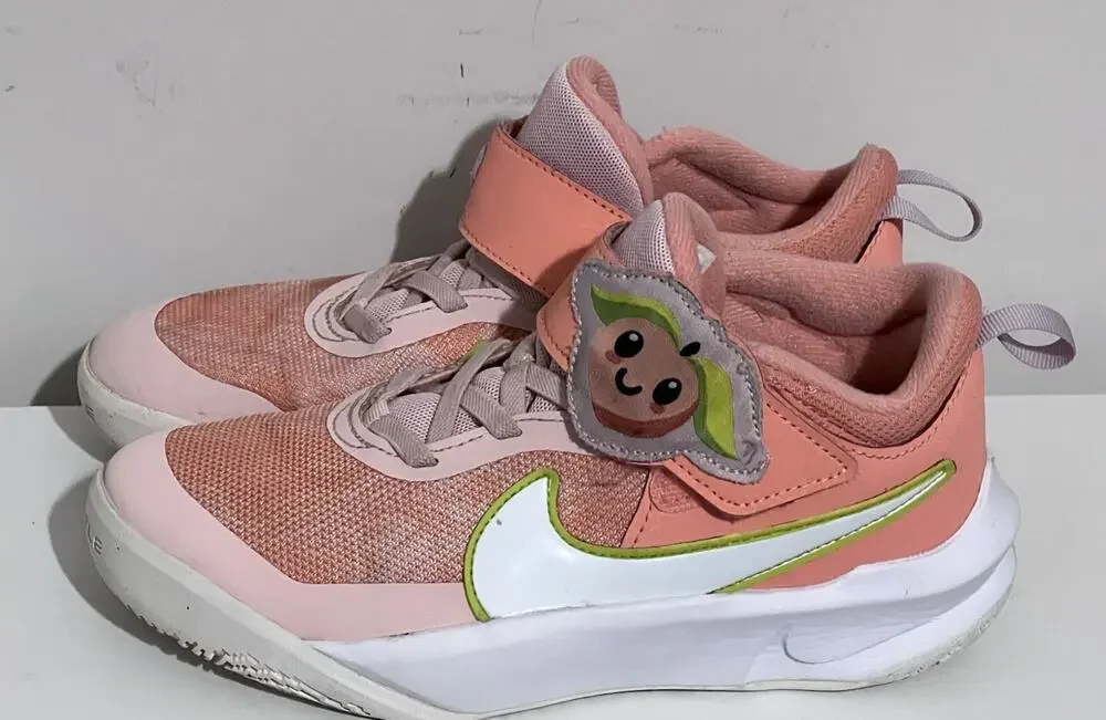 Nike Team Hustle D 10 Lil PS Peach DM4324-600 Youth 2Y